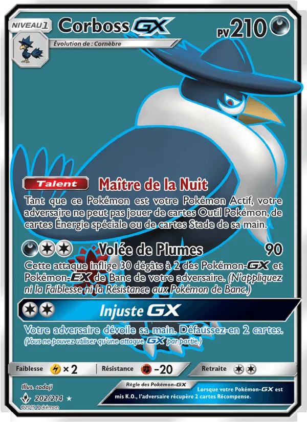 Corboss GX · Alliance Infaillible 202/214