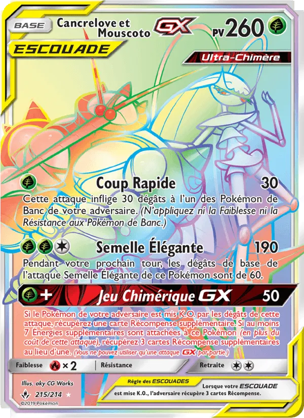 Cancrelove et Mouscoto GX · Alliance Infaillible 215/214