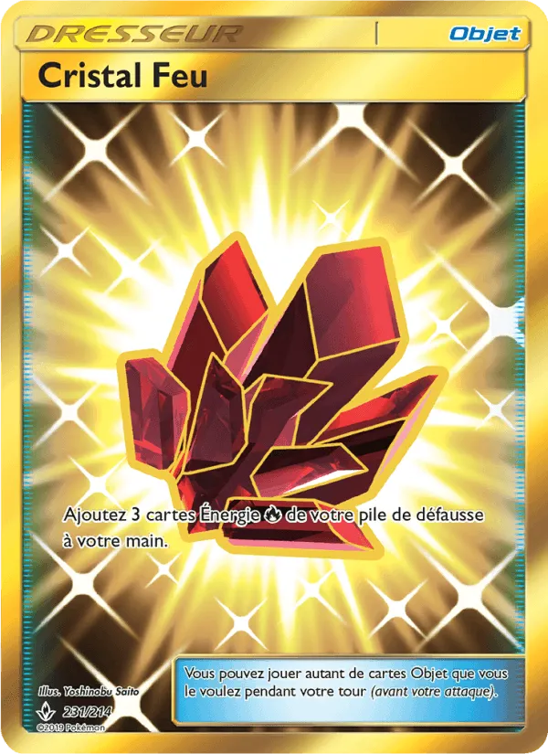 Cristal Feu · Alliance Infaillible 231/214