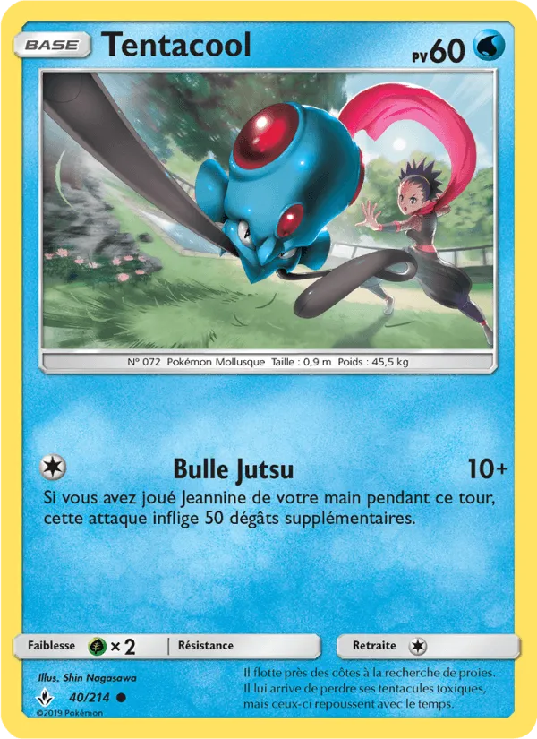 Tentacool · Alliance Infaillible 40/214