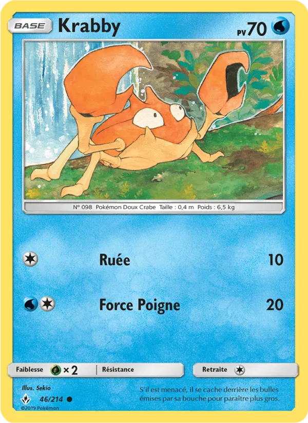 Krabby · Alliance Infaillible 46/214