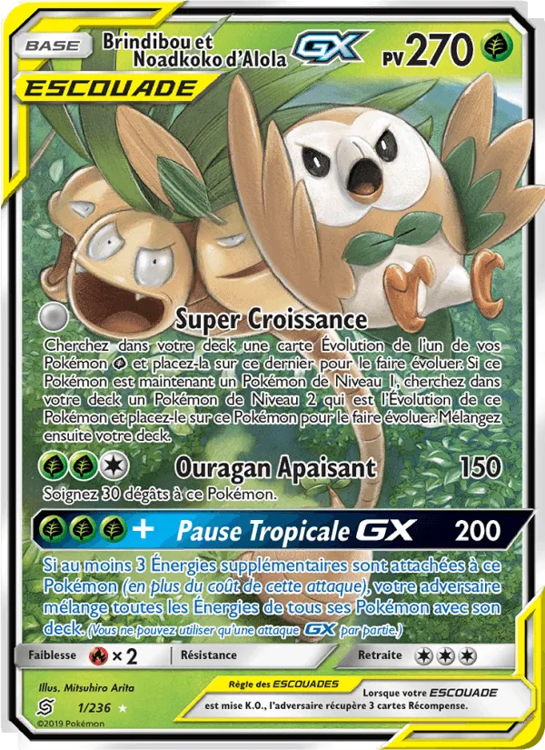 Brindibou et Noadkoko d’Alola GX · Harmonie des Esprits 1/236