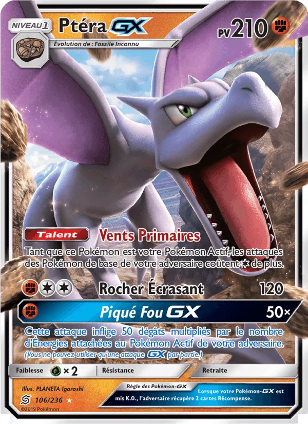 Ptéra GX · Harmonie des Esprits 106/236