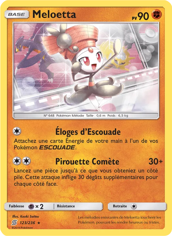 Meloetta · Harmonie des Esprits 123/236