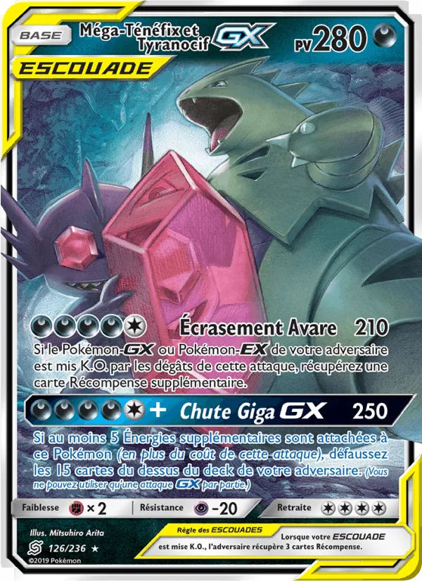 Méga-Ténéfix et Tyranocif GX · Harmonie des Esprits 126/236