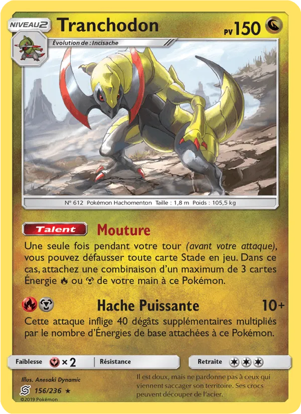 Tranchodon · Harmonie des Esprits 156/236