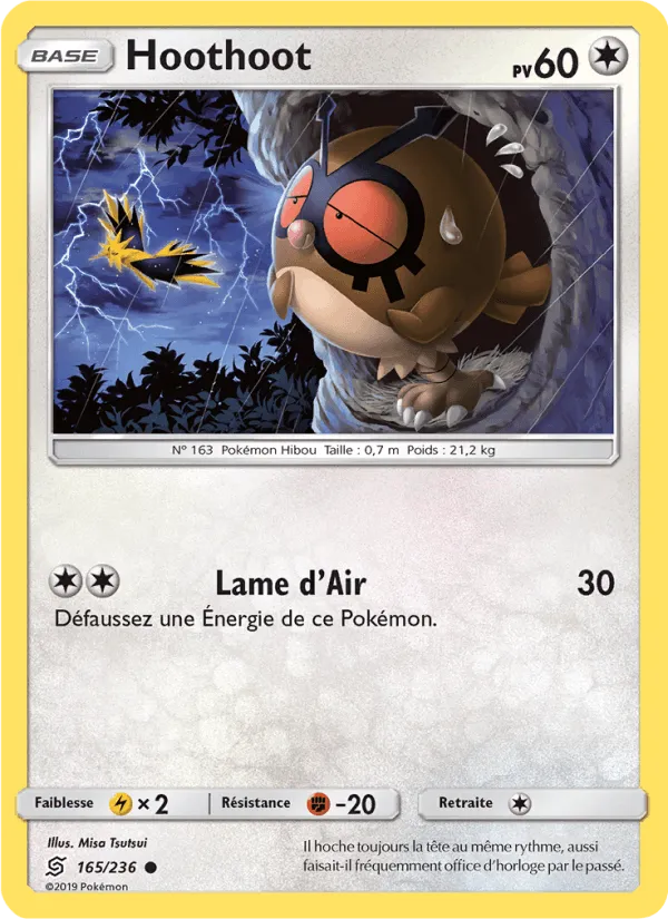 Hoothoot · Harmonie des Esprits 165/236