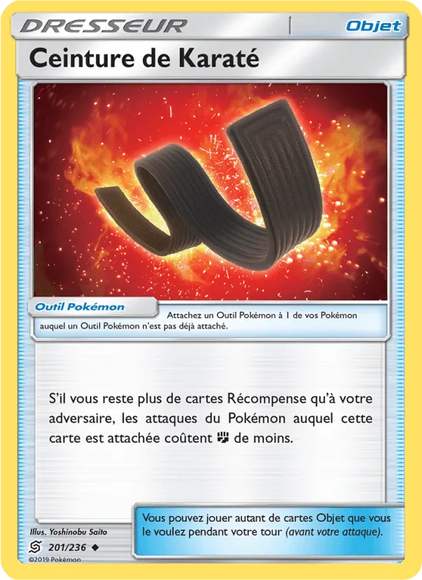 Ceinture de Karaté · Harmonie des Esprits 201/236