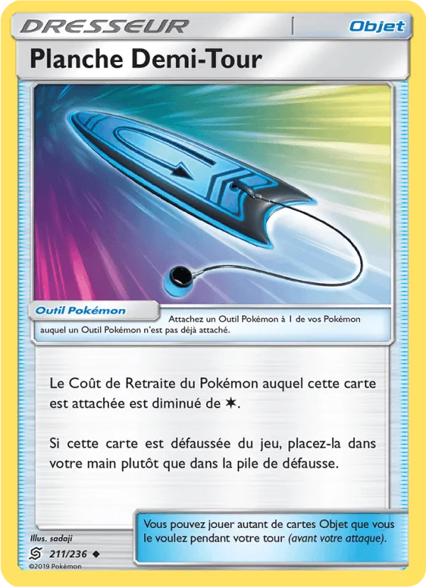Planche Demi-Tour · Harmonie des Esprits 211/236