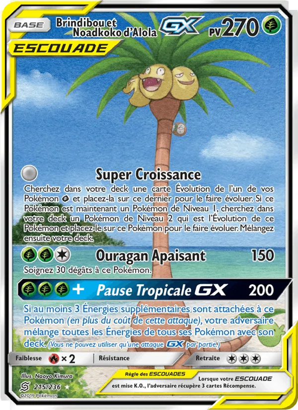 Brindibou et Noadkoko d’Alola GX · Harmonie des Esprits 215/236
