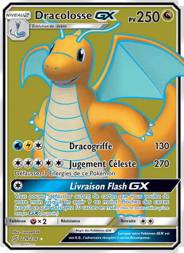 Dracolosse GX · Harmonie des Esprits 229/236