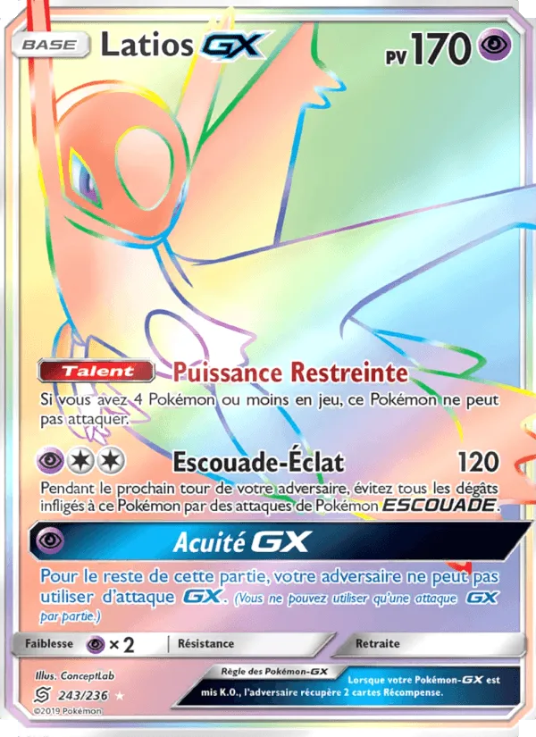 Latios GX · Harmonie des Esprits 243/236
