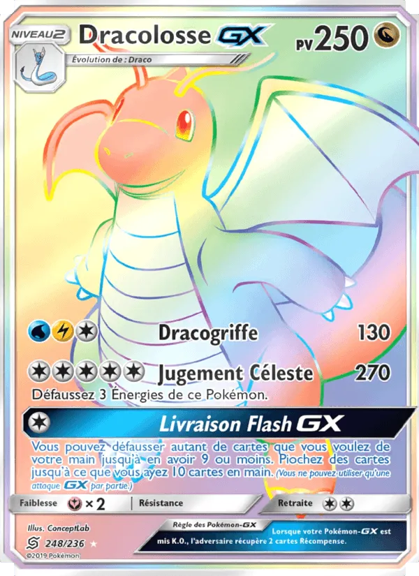 Dracolosse GX · Harmonie des Esprits 248/236