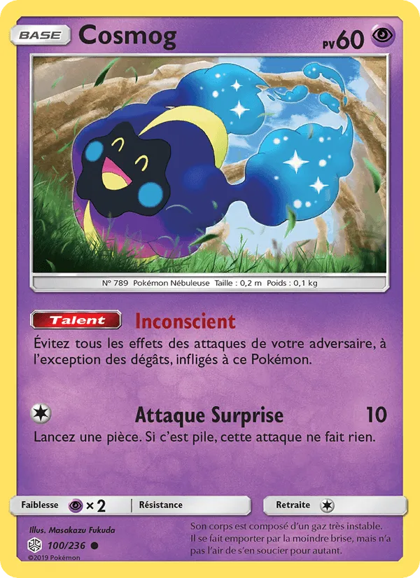 Cosmog · Éclipse Cosmique 100/236