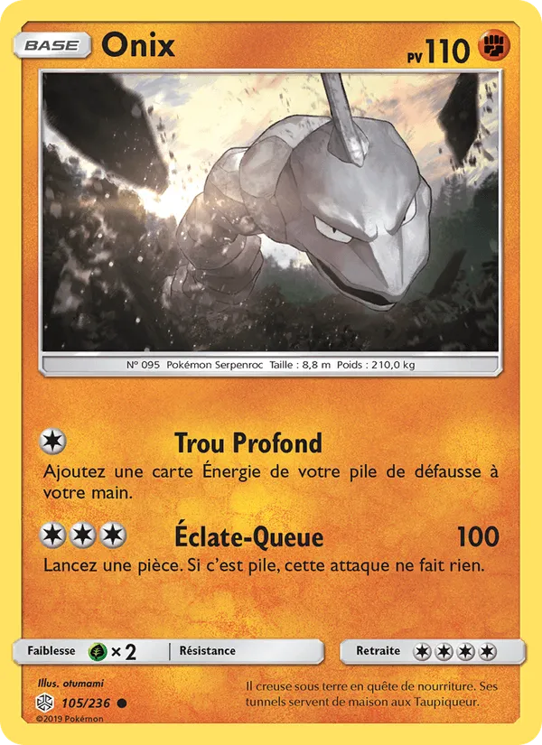 Onix · Éclipse Cosmique 105/236