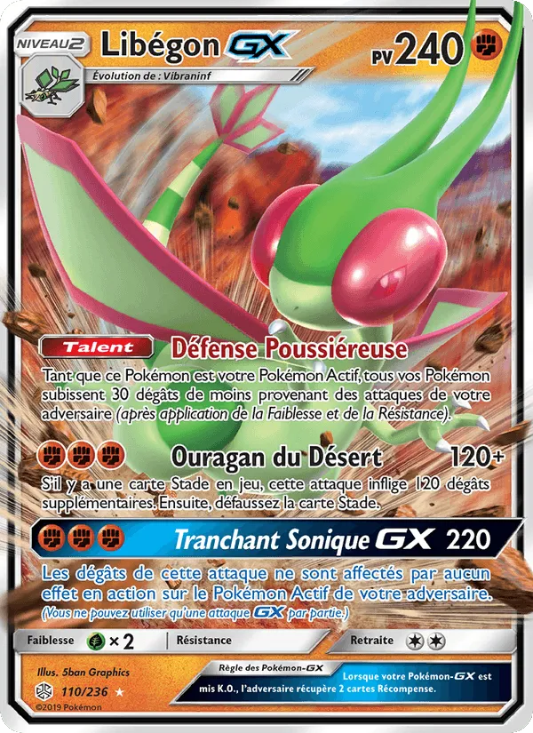 Libégon GX · Éclipse Cosmique 110/236