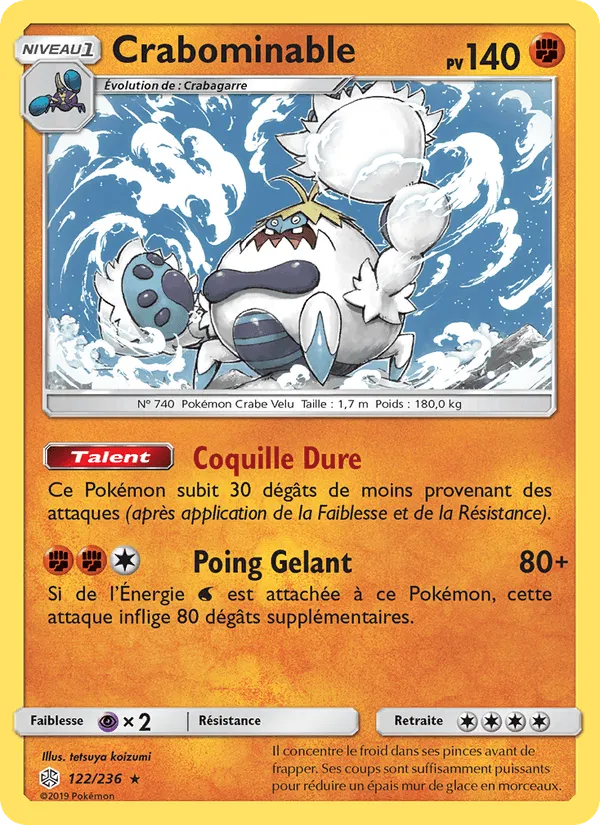 Crabominable · Éclipse Cosmique 122/236