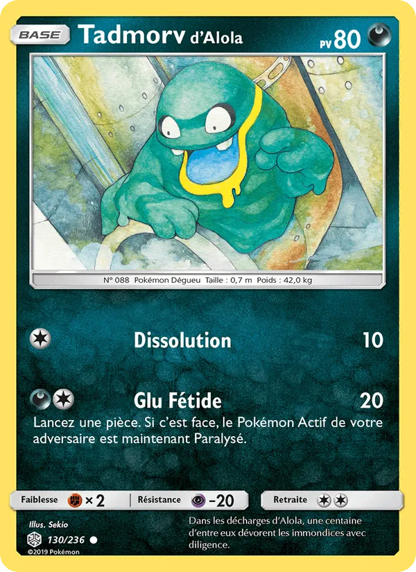 Tadmorv d’Alola · Éclipse Cosmique 130/236