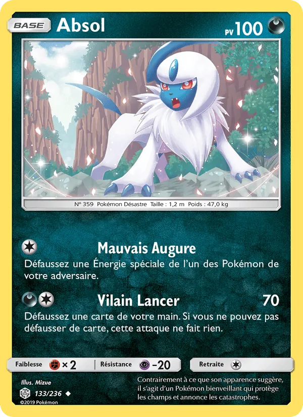 Absol · Éclipse Cosmique 133/236