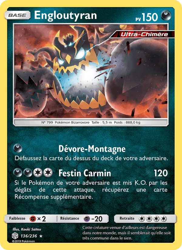 Engloutyran · Éclipse Cosmique 136/236