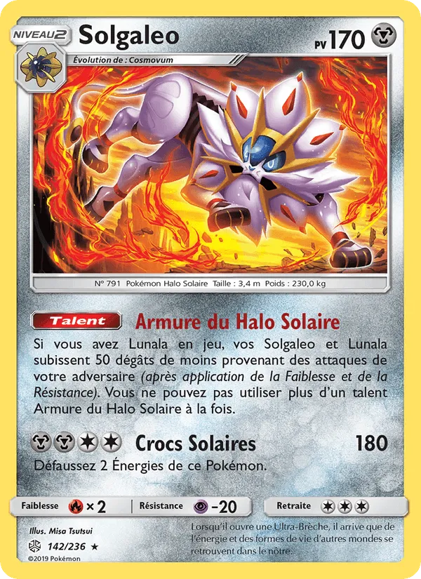 Solgaleo · Éclipse Cosmique 142/236