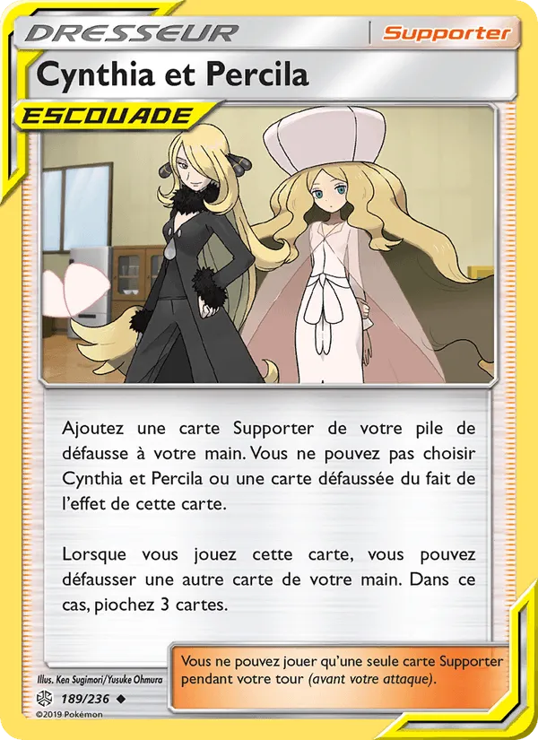 Cynthia et Percila · Éclipse Cosmique 189/236
