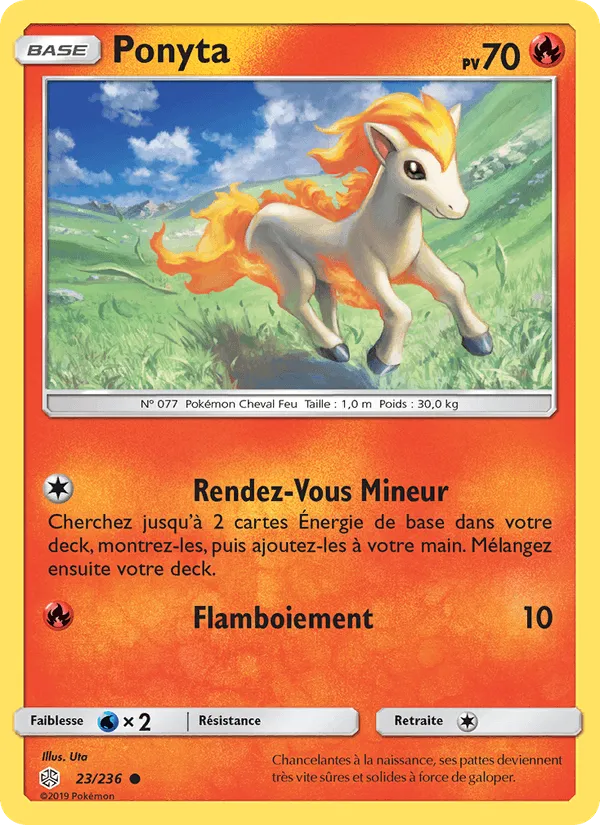Ponyta · Éclipse Cosmique 23/236