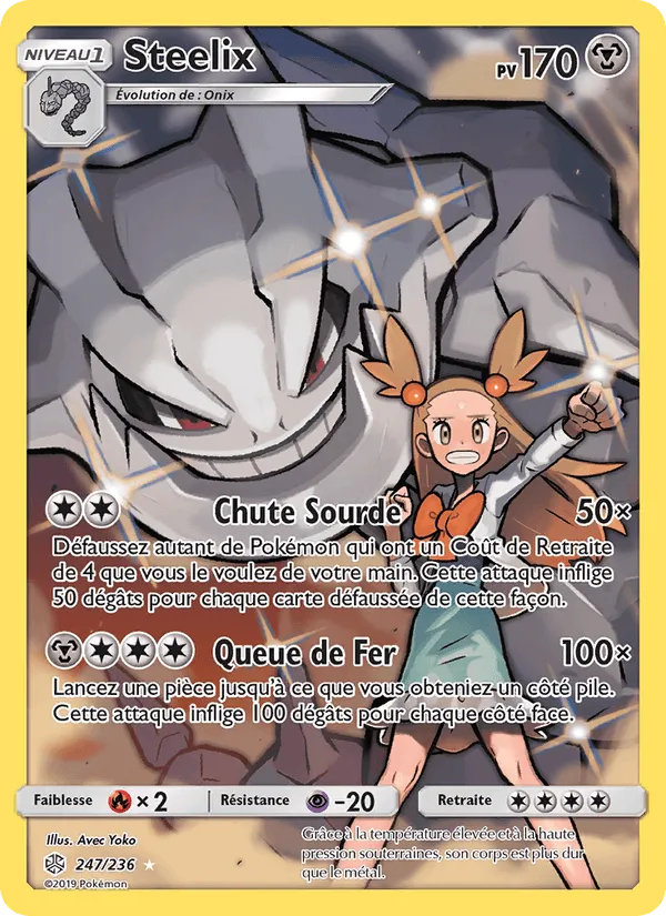 Steelix · Éclipse Cosmique 247/236
