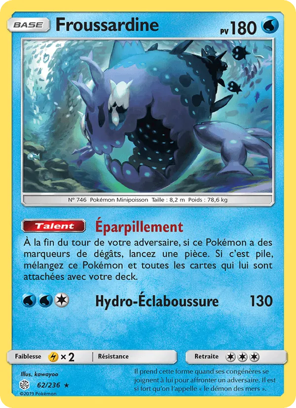 Froussardine · Éclipse Cosmique 62/236