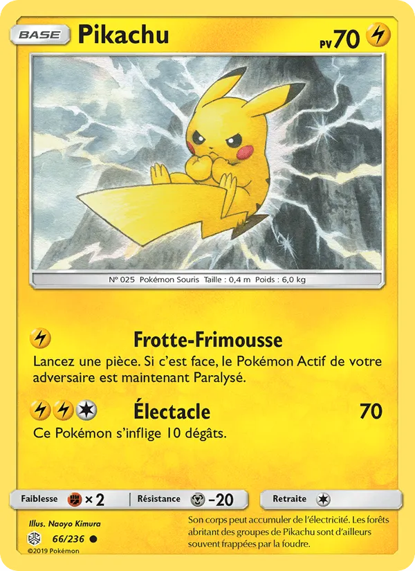 Pikachu · Éclipse Cosmique 66/236