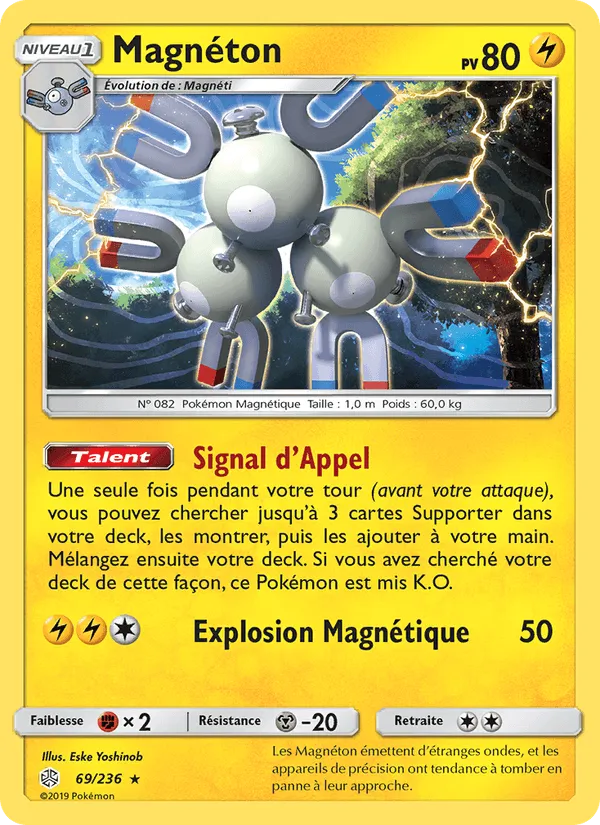 Magnéton · Éclipse Cosmique 69/236