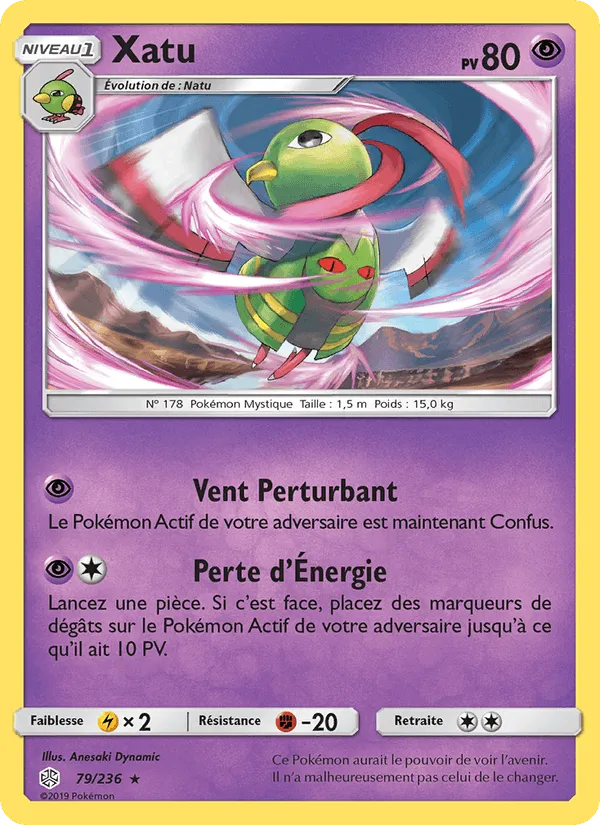 Xatu · Éclipse Cosmique 79/236