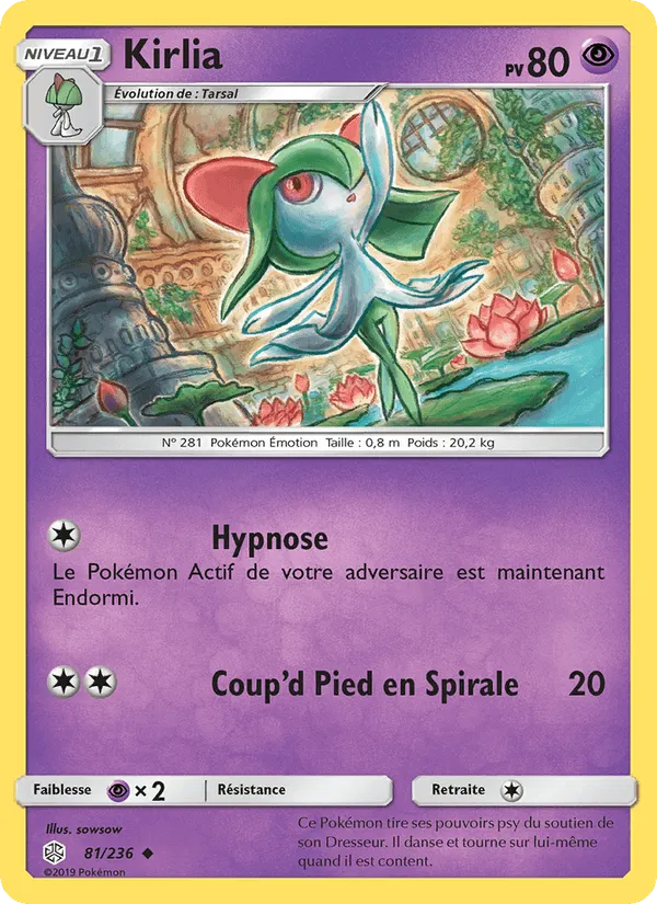 Kirlia · Éclipse Cosmique 81/236