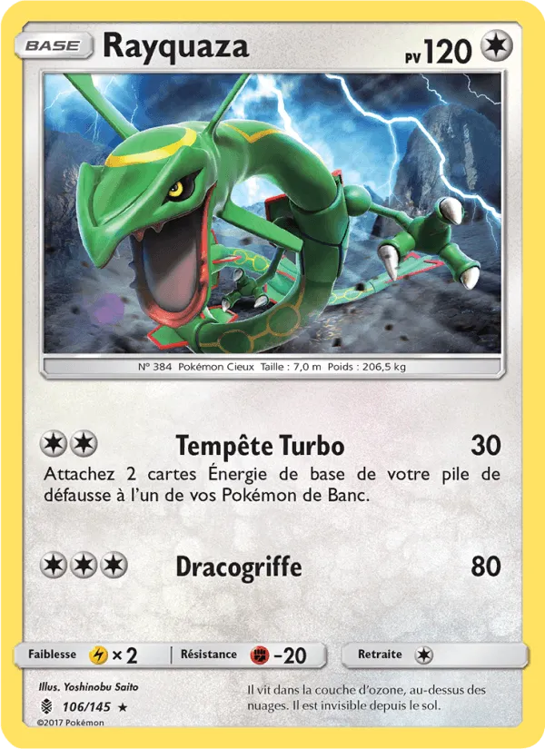 Rayquaza · Gardiens Ascendants 106/145