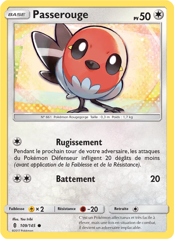 Passerouge · Gardiens Ascendants 109/145