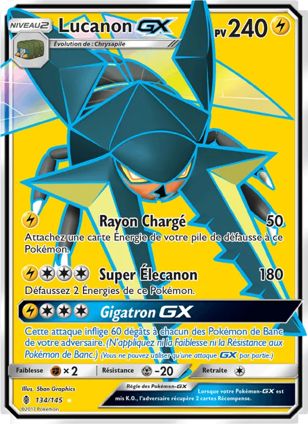 Lucanon GX · Gardiens Ascendants 134/145