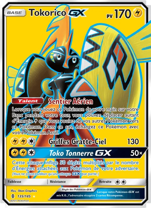 Tokorico GX · Gardiens Ascendants 135/145