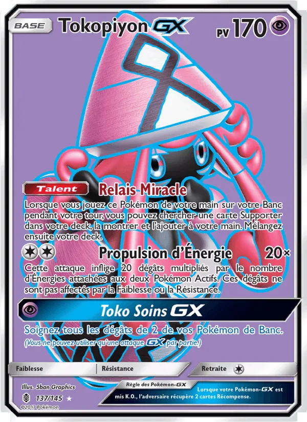 Tokopiyon GX · Gardiens Ascendants 137/145