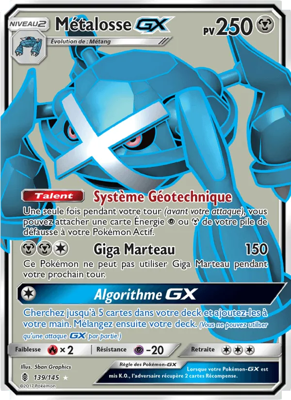 Métalosse GX · Gardiens Ascendants 139/145