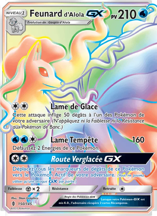 Feunard d’Alola GX · Gardiens Ascendants 150/145
