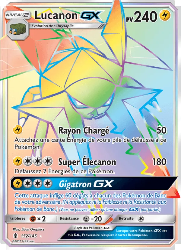 Lucanon GX · Gardiens Ascendants 152/145