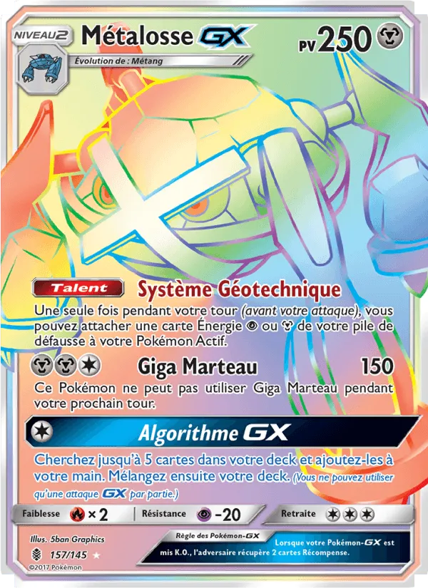 Métalosse GX · Gardiens Ascendants 157/145