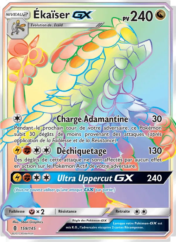 Ékaïser GX · Gardiens Ascendants 159/145