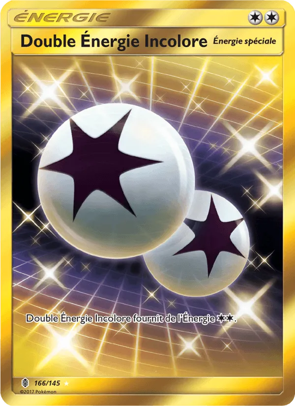 Double Énergie Incolore · Gardiens Ascendants 166/145