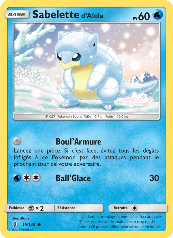 Sabelette d’Alola · Gardiens Ascendants 19/145