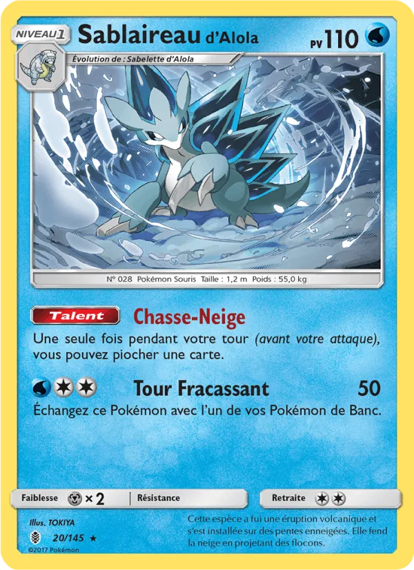 Sablaireau d’Alola · Gardiens Ascendants 20/145