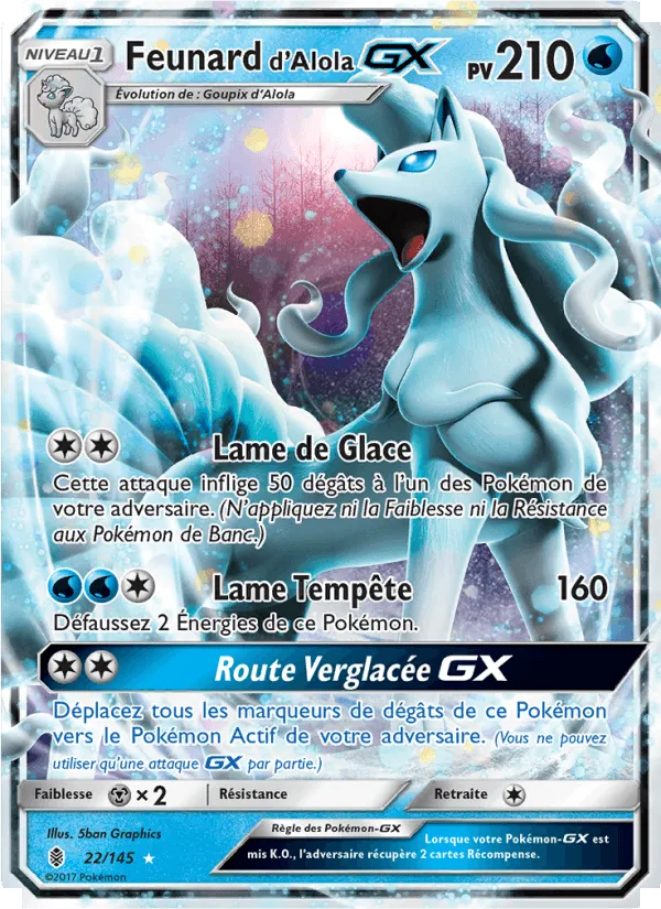 Feunard d’Alola GX · Gardiens Ascendants 22/145