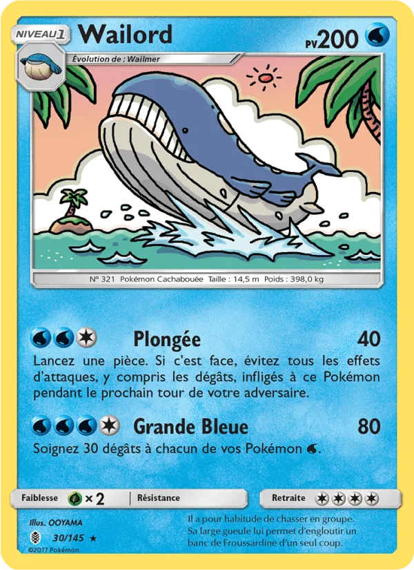 Wailord · Gardiens Ascendants 30/145