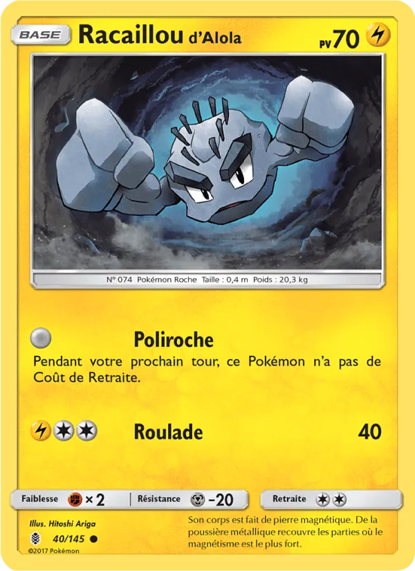 Racaillou d’Alola · Gardiens Ascendants 40/145
