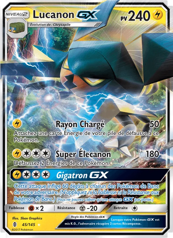 Lucanon GX · Gardiens Ascendants 45/145
